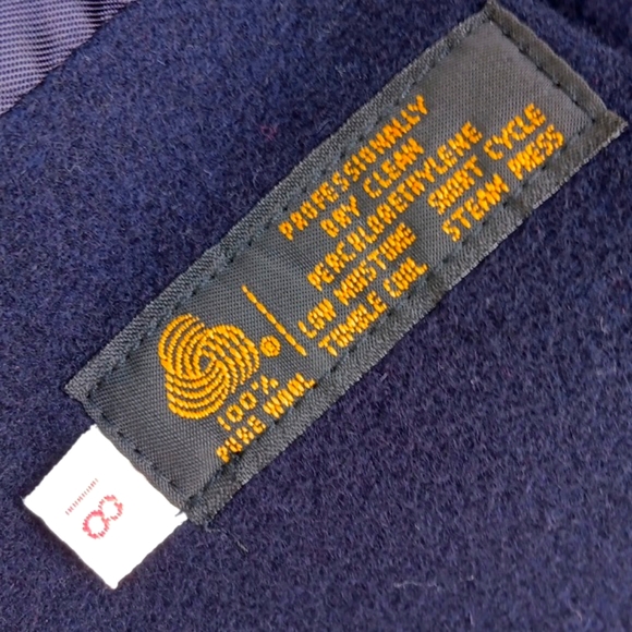 FORECASTER OF BOSTON ⁰ VINTAGE PURE WOOL DOUBLE BREASTED FULL LENGTH COAT - Picture 16 of 17